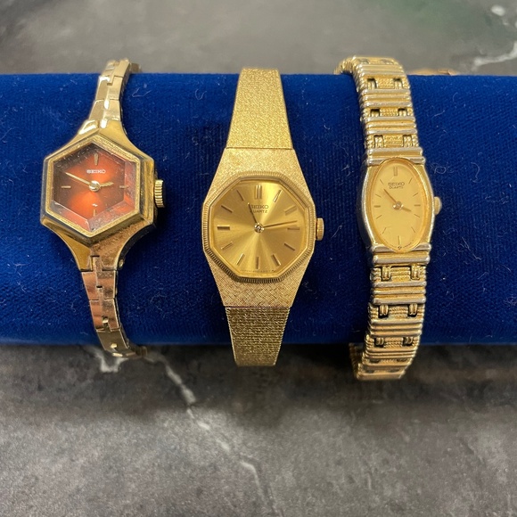 Seiko Accessories - Ladies Seiko Trio Watch Bundle